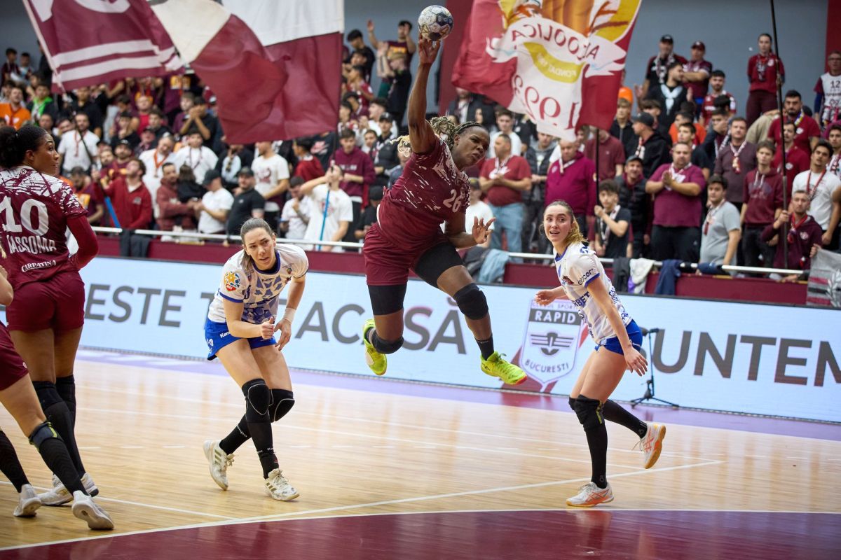 Au reușit miracolul! Rapid este în grupa EHF European League la handbal feminin, după un rezultat incredibil la retur