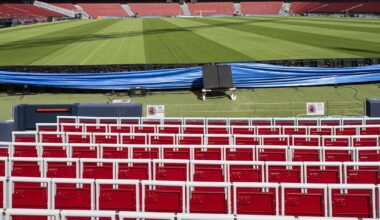 Protest la Camp Nou / Condiții sinistre pentru muncitorii de la arena Barcelonei