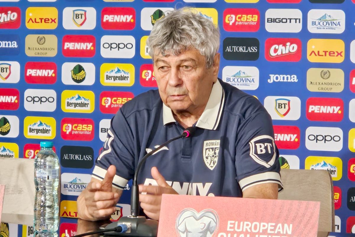 Mircea Lucescu, un car de NERVI la conferința de presă înainte de România