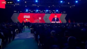 corneliu stefan presedintele consiliului judetean dambovita la congresul psd