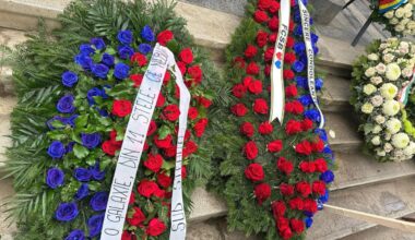 Gino Iorgulescu a trimis cea mai impunătoare coroană de flori la înmormântarea lui Emeric Ienei