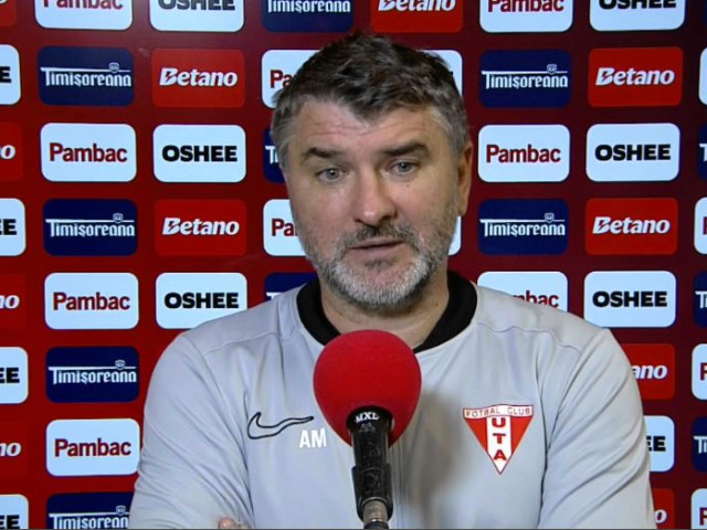 UTA e la un pas de play-off și Mihalcea a făcut anunțul: ”Lucrurile sunt încă neclare”