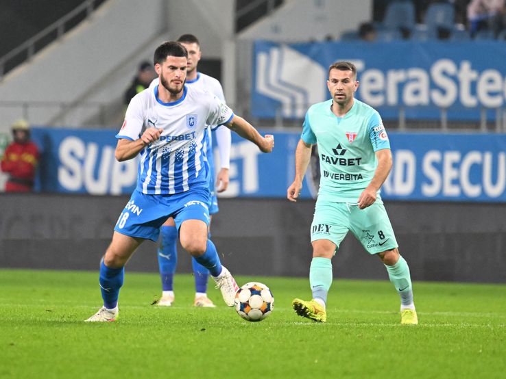 Universitatea Craiova - UTA, etapa #16, 9.11.2025 // foto: Facebook Craiova