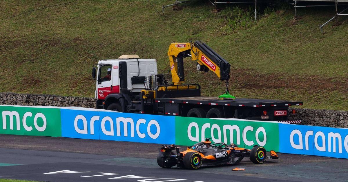 Steag roșu în Marele Premiu al Braziliei! Haos pe pistă, după accidentele lui Piastri și Colapinto » Cum s-a încheiat cursa sprint