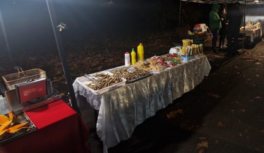 hamsie in aer liber la targul din Parcul Izvor