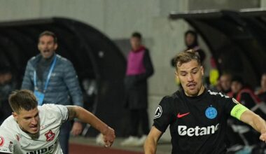 Hermannstadt - FCSB 3-3. Final incendiar la Sibiu. Campioana rămâne la 5 puncte de play-off