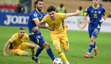 Lotul convocat de Mircea Lucescu la naționala României pentru ultimele meciuri din preliminariile Cupei Mondiale