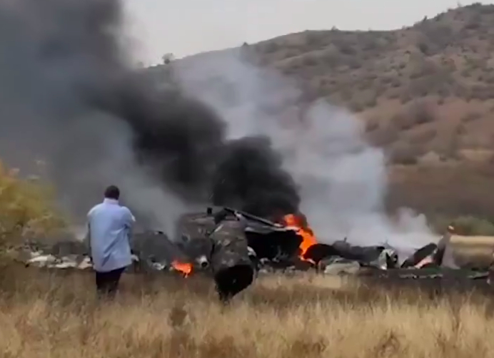 Avion militar prăbușit în Georgia. 20 de soldați turci au murit FOTO/VIDEO