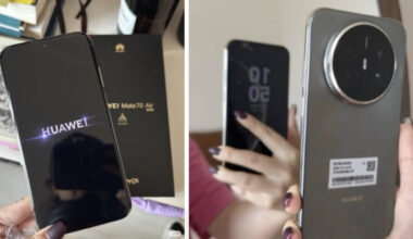 un smartphone ultra-subțire cu design premium și procesor Kirin 9020