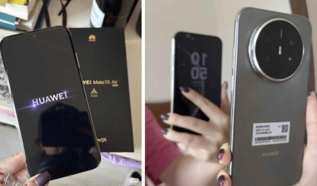 un smartphone ultra-subțire cu design premium și procesor Kirin 9020