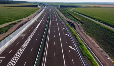 Se deschide un nou tronson important de autostradă. Șoferii vor putea circula aproape 200 de kilometri neîntrerupt FOTO