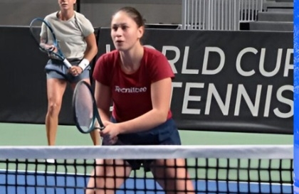 Debutanta din echipa României și-a spulberat adversara în BJK Cup. Ce urmează pentru naționala feminină