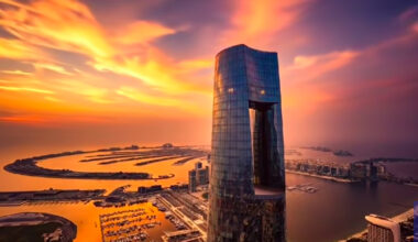 S-a deschis cel mai înalt hotel din lume. Clădirea are forma asemănătoare unui ac și 82 de etaje FOTO/VIDEO