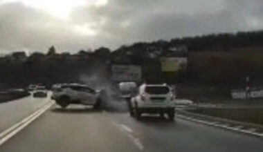 VIDEO: Momentul impactului în accidentul grav de pe DN 1 în care un bărbat din Alba și-a pierdut viața
