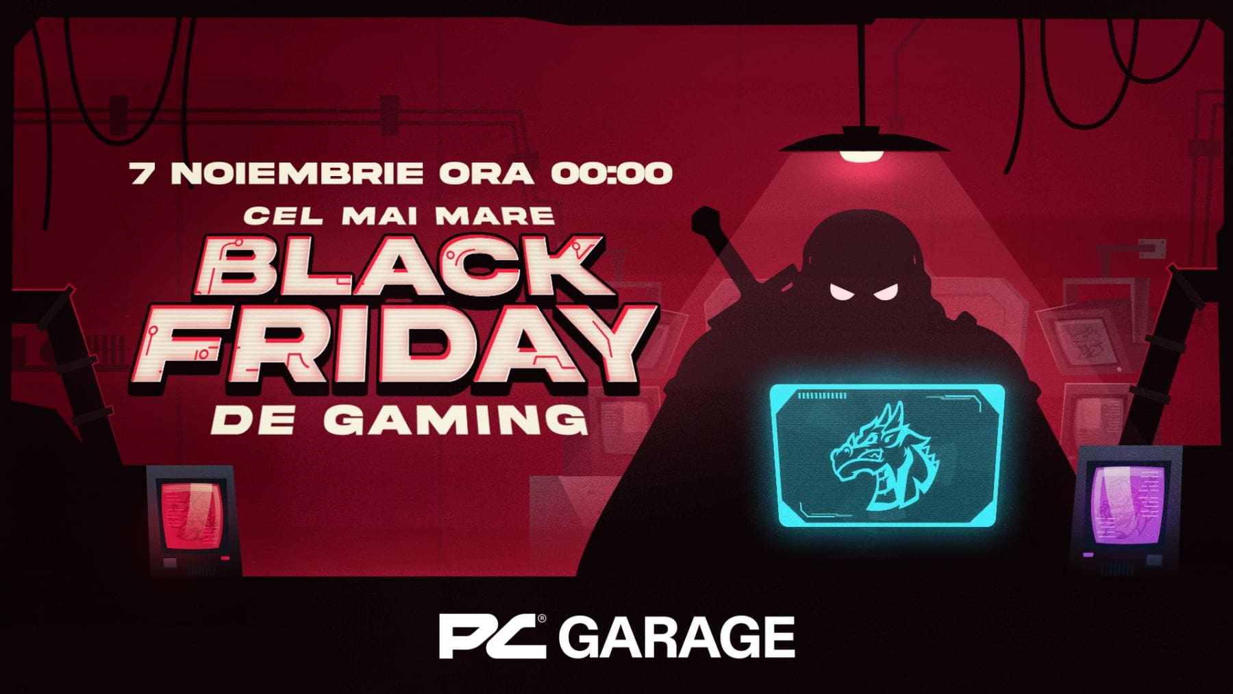 PC Garage dezvăluie lista de Black Friday de Gaming 2025