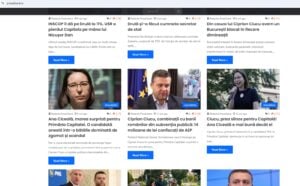 Ana Ciceală, promovată la Primăria București de rețeaua de site-uri de propagandă asociată cu partidul extremist AUR