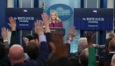 Casa Albă, jurnaliști Casa Albă, Karoline Leavitt