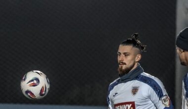 Din nou în tricoul naționalei. FOTO: Jucătorul revenit în lotul lui Mircea Lucescu: „Ce dor mi-a fost”