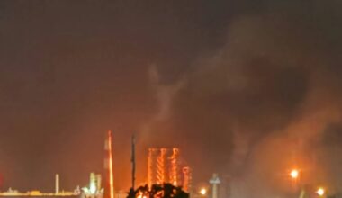 Incendiul la rafinăria Afipsky, stins după atacul cu drone, anunță autoritățile