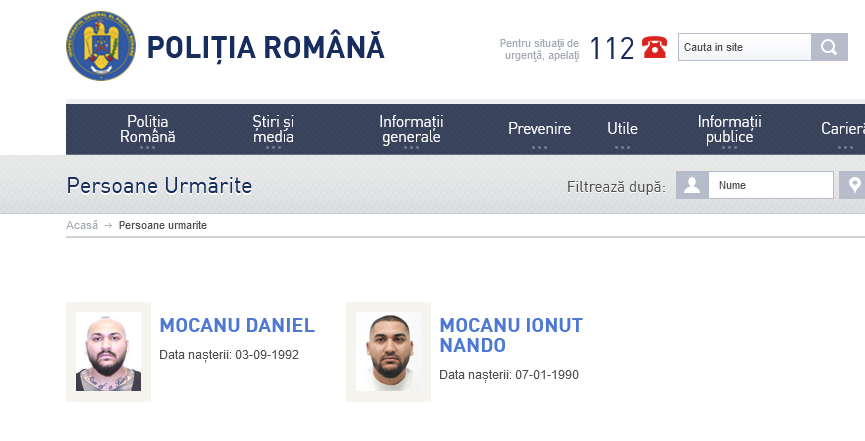 Manelistul Dani Mocanu și fratele lui, dați în urmărire generală după ce au fost condamnați la închisoare și au dispărut de la domiciliu