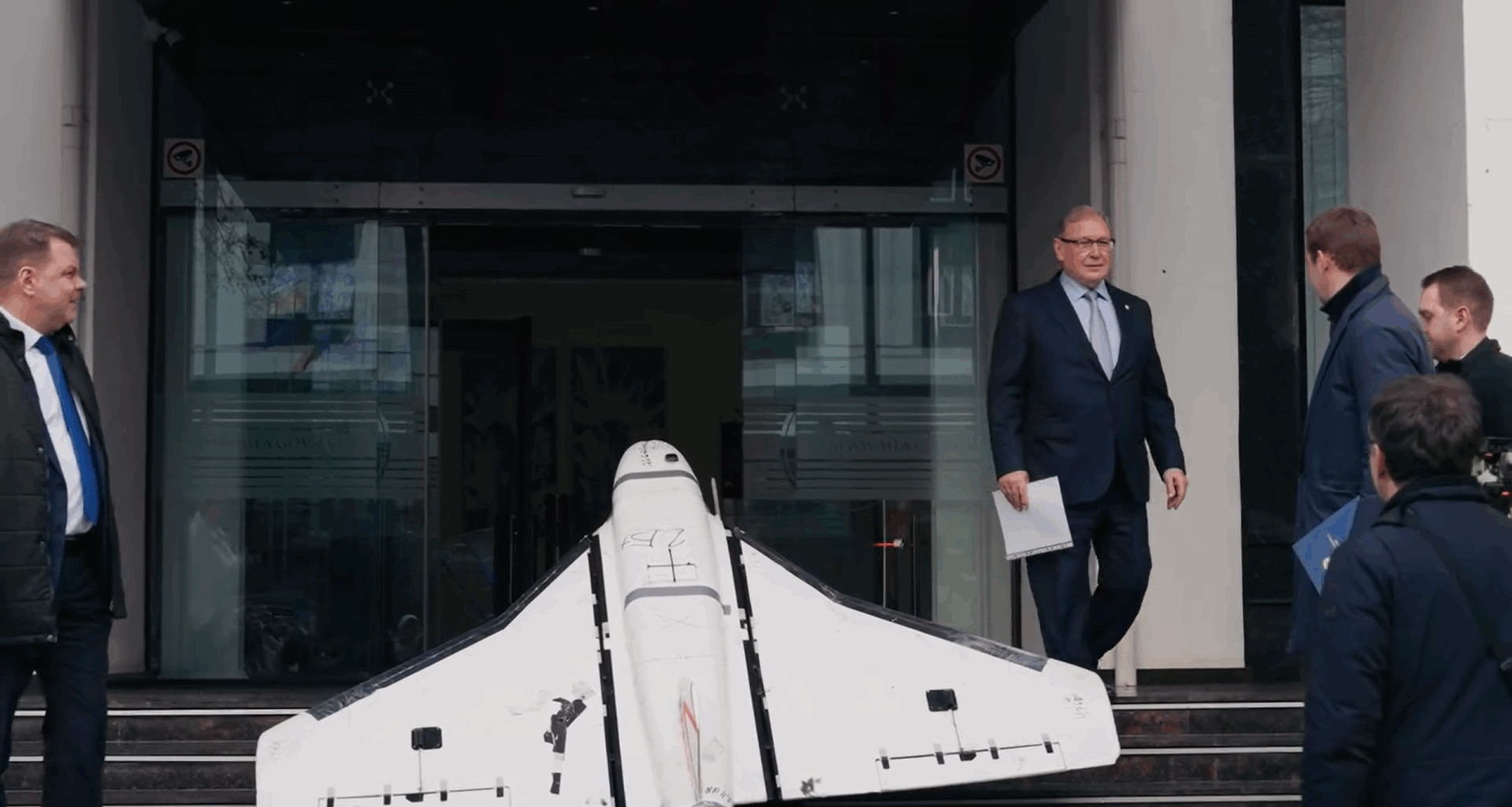 Convocat la MAE al Republicii Moldova, ambasadorul Rusiei s-a trezit față în față cu drona căzută în Florești