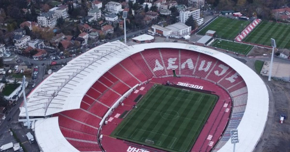 Rivalitate în 760 de metri! GOLAZO.ro îți prezintă stadionul unde va juca FCSB cu Steaua Roșie: cum e gazonul și cât de aproape e Partizan, marea rivală a gazdelor