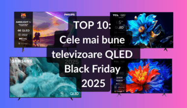 Cele mai bune televizoare QLED / Mini LED pe care să le urmărești de Black Friday 2025