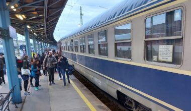 tren care a plecat din București