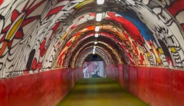 AM INTRAT ÎN TUNELUL GROAZEI. GOLAZO.ro a pătruns în cel mai înfiorător loc de pe „Marakana”! Cum arată și ce simți pe tunelul pe unde FCSB intră pe gazon