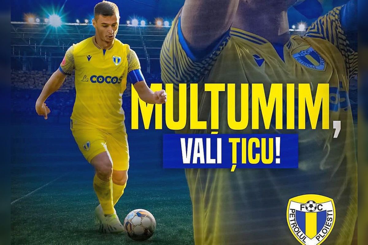 După o viață întreagă la Petrolul, Valentin Țicu a rămas liber: „Cea mai bună decizie”