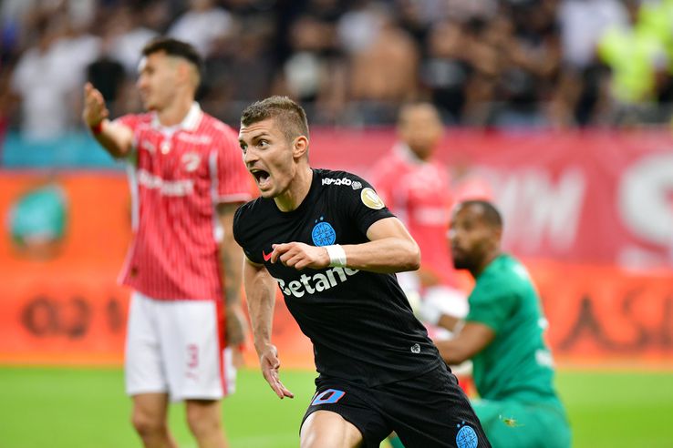 Florin Tănase, în  Dinamo - FCSB/ FOTO: Cristi Preda (GSP)