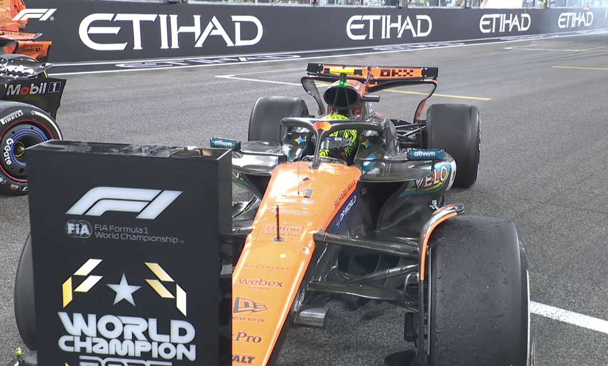 Lando Norris e noul campion mondial din Formula 1! A gestionat perfect MP din Abu Dhabi și e campion pentru 2 puncte