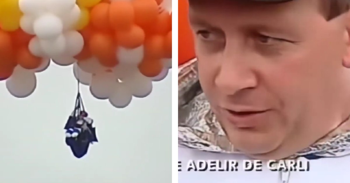 Povestea preotului care a murit după ce s-a legat de 1.000 de baloane umplute cu heliu, pentru a bate un record mondial. Corpul i-a fost găsit după câteva luni