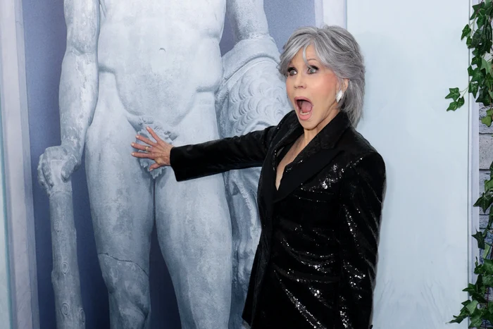 Jane Fonda spune că industriea divertismentului e amenințată.  FOTO Getty Image