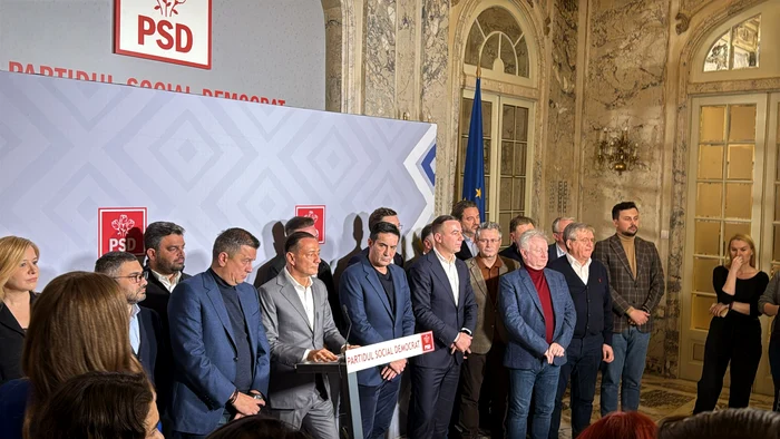 Candidatul PSD la Primăria București, Daniel Băluță FOTO Maria Dinu / Adevărul