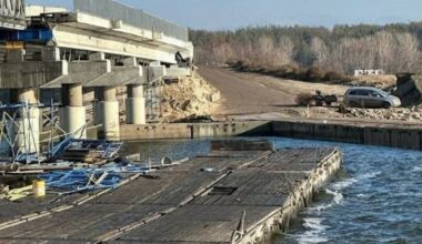 Rușii au atacat drumul peste barajul Peceneg din regiunea Harkov. Ruta aprovizionează soldații din prima linie