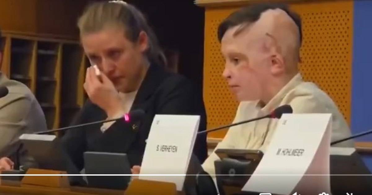 Moment sfâșietor în Parlamentul European. O interpretă a izbucnit în lacrimi când traducea mărturia unui copil ucrainean despre moartea mamei sale