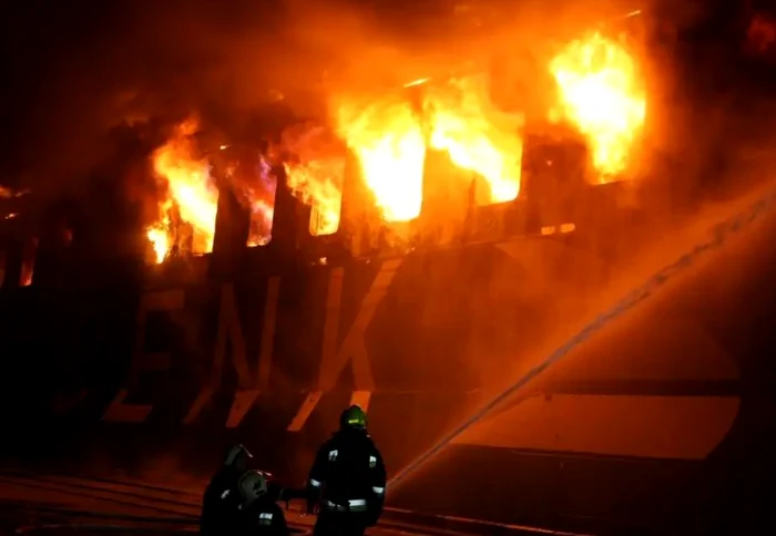 Atac în portul din Odesa FOTO: X