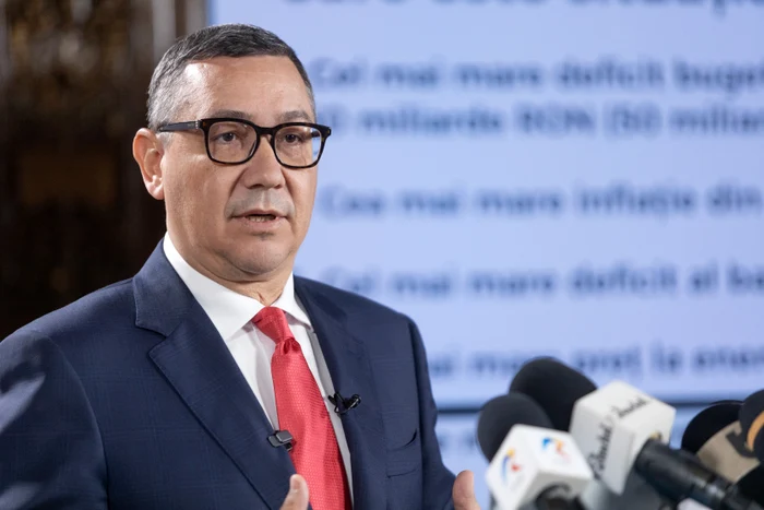 Fostul premier Victor Ponta FOTO: FB
