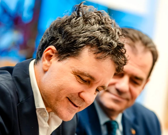 Nicușor Dan și Ludovic Orban Foto Facebook / Ludovic Orban