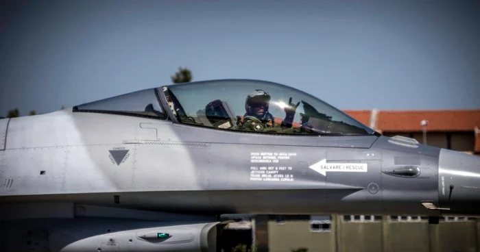 Avion F16 FOTO: Forțele Aeriene Române