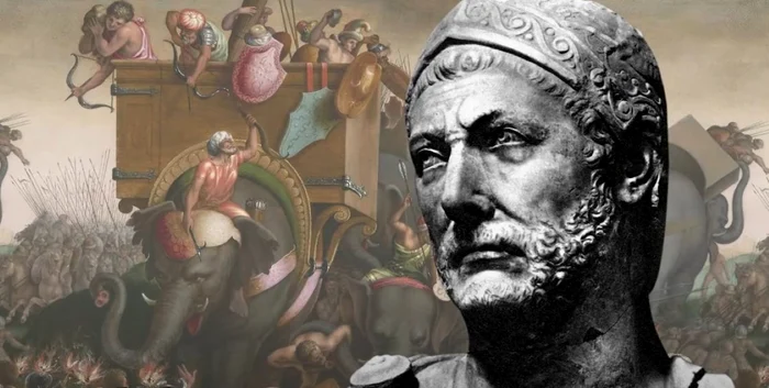 Hannibal, unul dintre cei mai străluciţi strategi militari. FOTO: captură video/arhivă