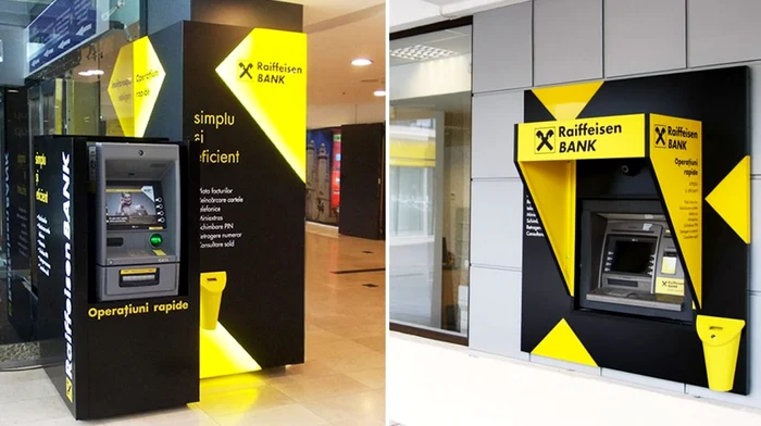 Sediul unei sucursale Raiffeisen