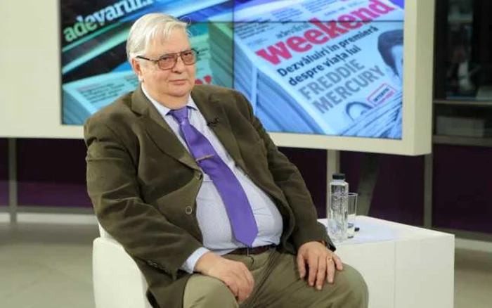 Mircea Coșea la Interviurile Adevărul. FOTO: captură video