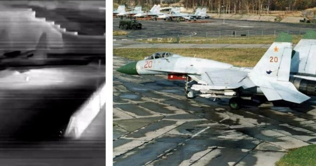 SBU spulberă apărarea aeriană și aerodromurile din Crimeea. Un avion de vânătoare Su-27, lovit chiar înainte de decolare