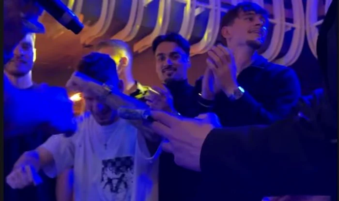 Baiaram a fost sufletul bairamului FOTO Captură video Instagram @mihamcqueen