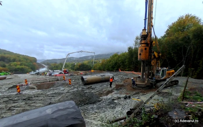 Construcția de autostrăzi a fost accelerată în ultimii ani. Foto: Daniel Guță. ADEVĂRUL
