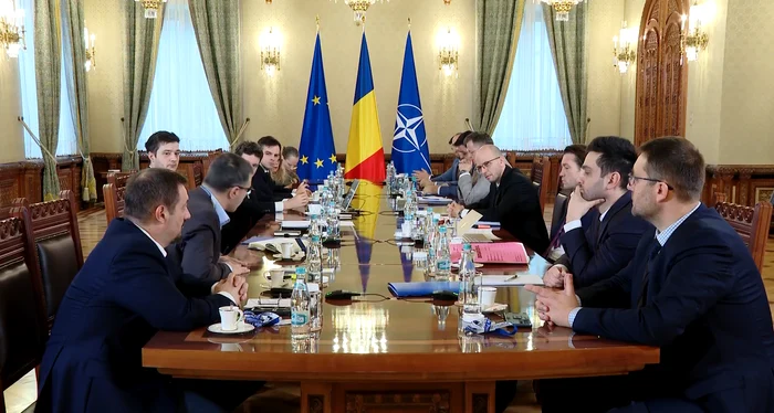 Luni, 22 decembrie, a fost o întâlnire cu magistrații la Cotroceni. FOTO captură video FB