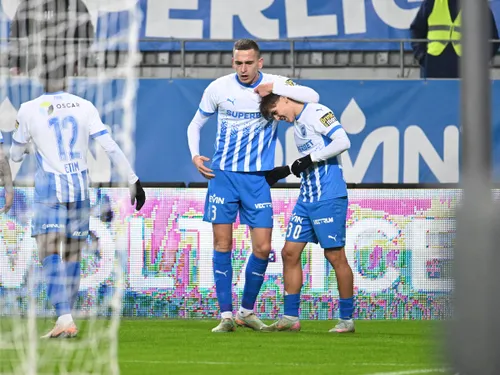 U Craiova - Csikszereda (meci). Ultima partidă din Superliga în 2025. Foto: Sportpictures