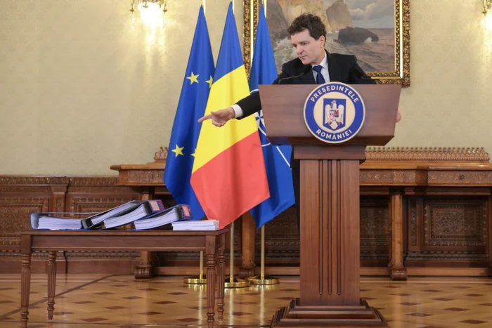 Nicușor Dan vrea corectarea dezechilibrelor din sistemul judiciar. FOTO INQUAM/ George Călin
